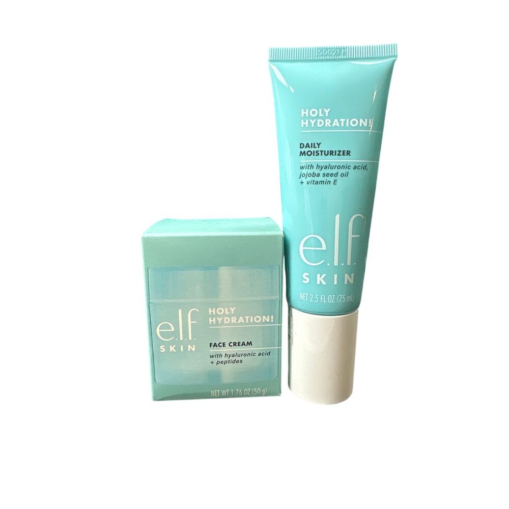 ELF Holy Hydration Face Cream and Moisturizer Duo
